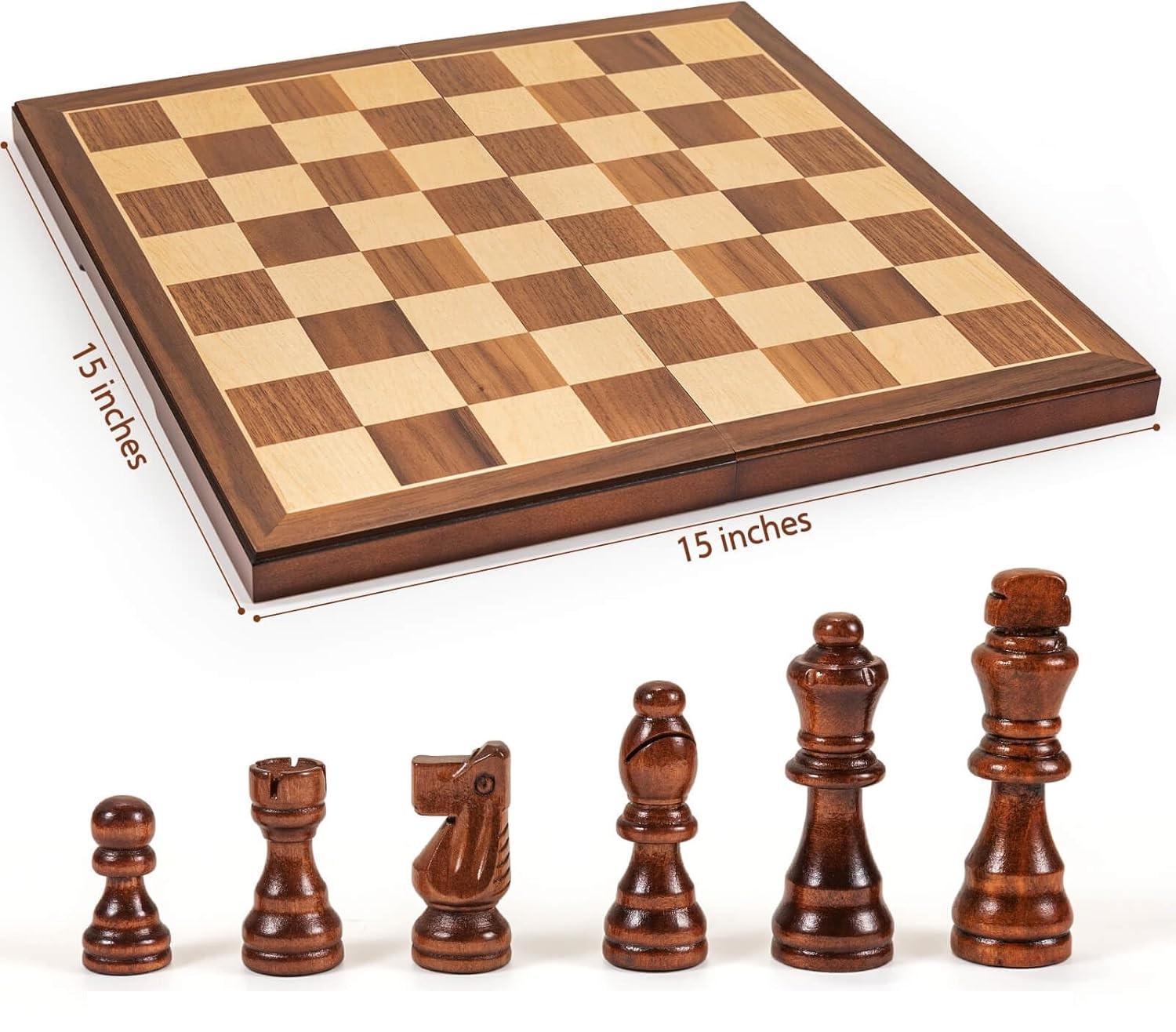 WOODEN CHESS BOARD